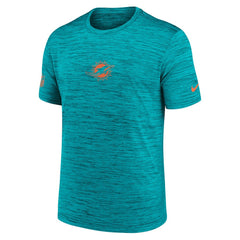 Miami Dolphins Sideline Velocity Dri-FIT T-Shirt - Aqua | Nike for Sale