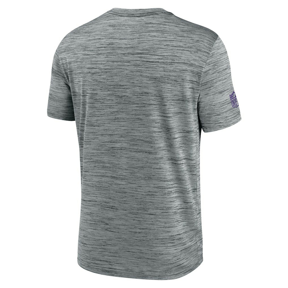Minnesota Vikings Sideline Velocity Dri-FIT T-Shirt - Gray | Nike for Sale
