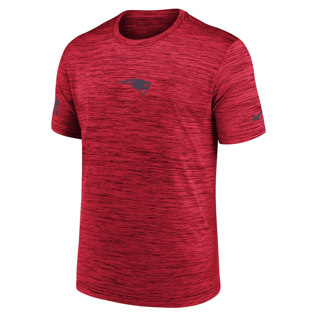 New England Patriots Sideline Velocity Dri-FIT T-Shirt - Red | Nike for Sale