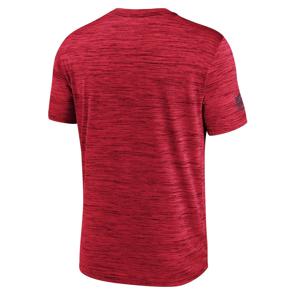 New England Patriots Sideline Velocity Dri-FIT T-Shirt - Red | Nike for Sale