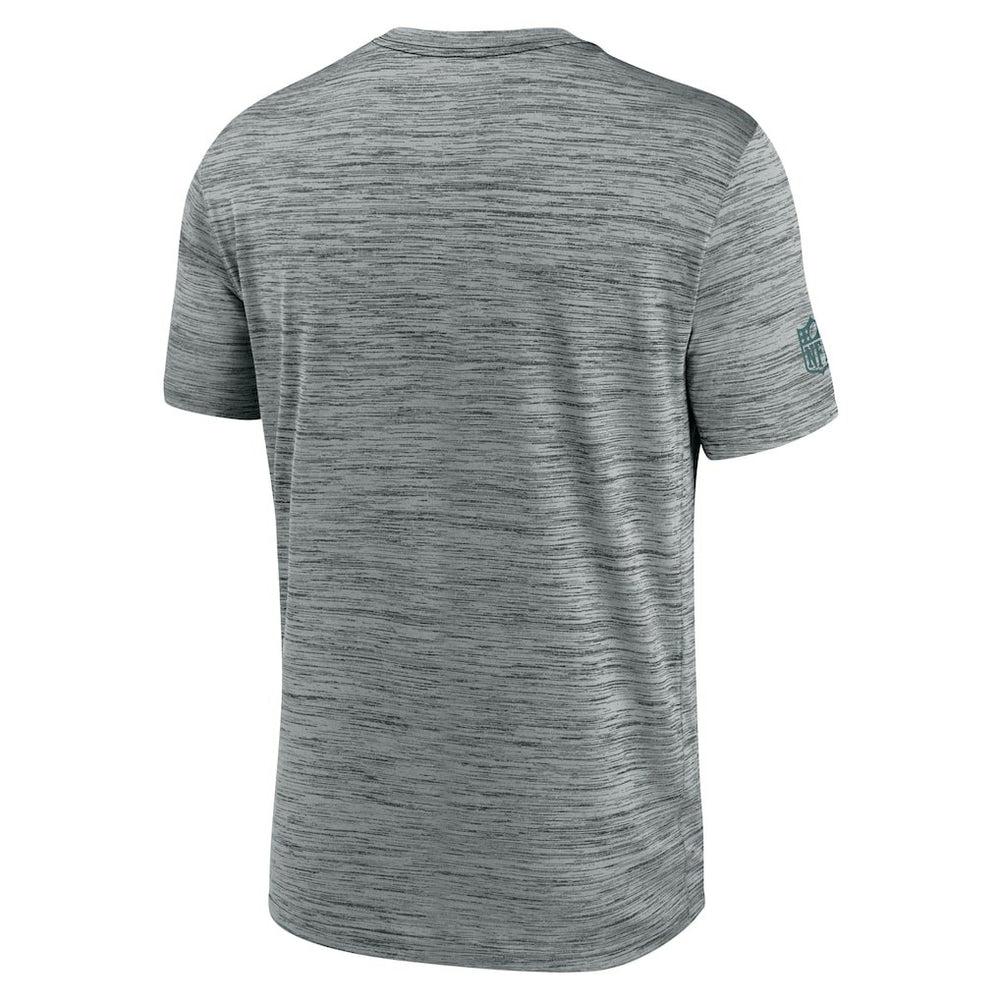 Philadelphia Eagles Sideline Velocity Dri-FIT T-Shirt - Gray | Nike for Sale