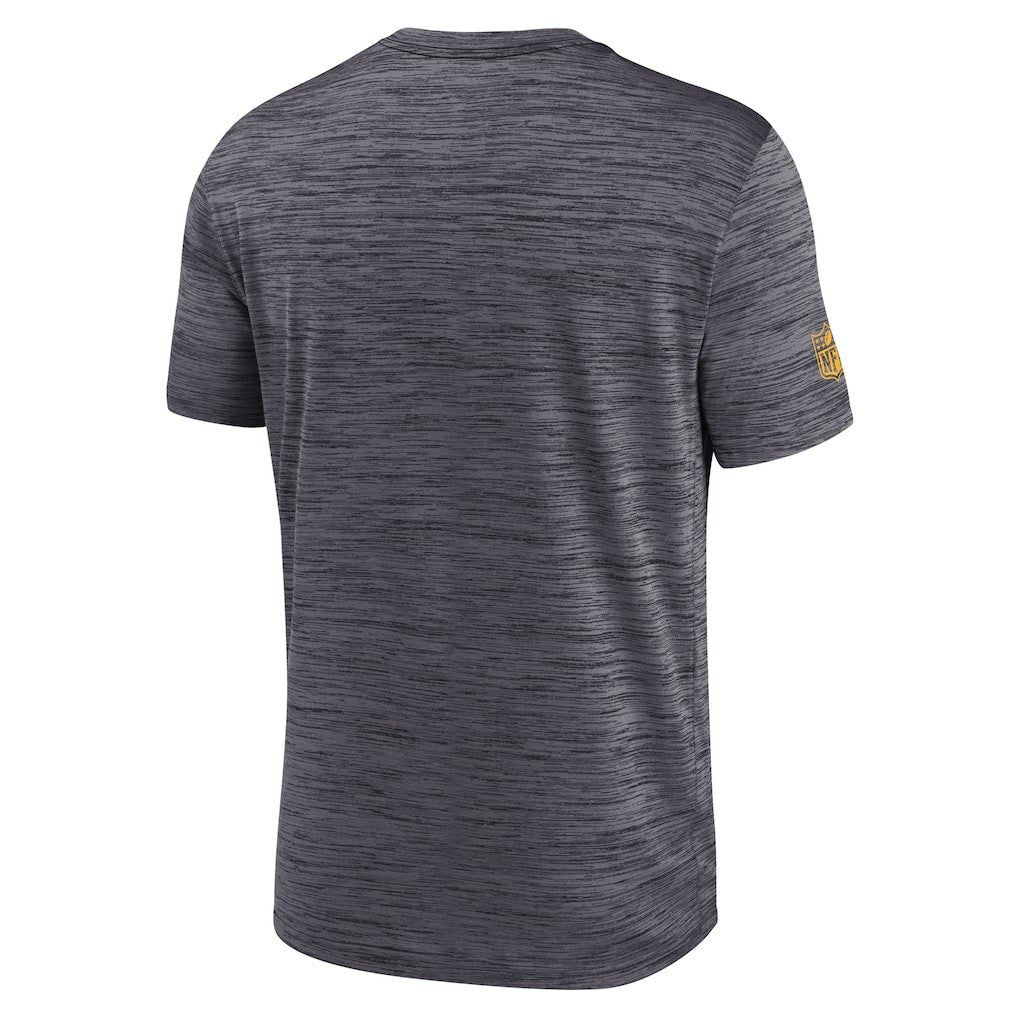 Pittsburgh Steelers Sideline Velocity Dri-FIT T-Shirt - Black | Nike for Sale