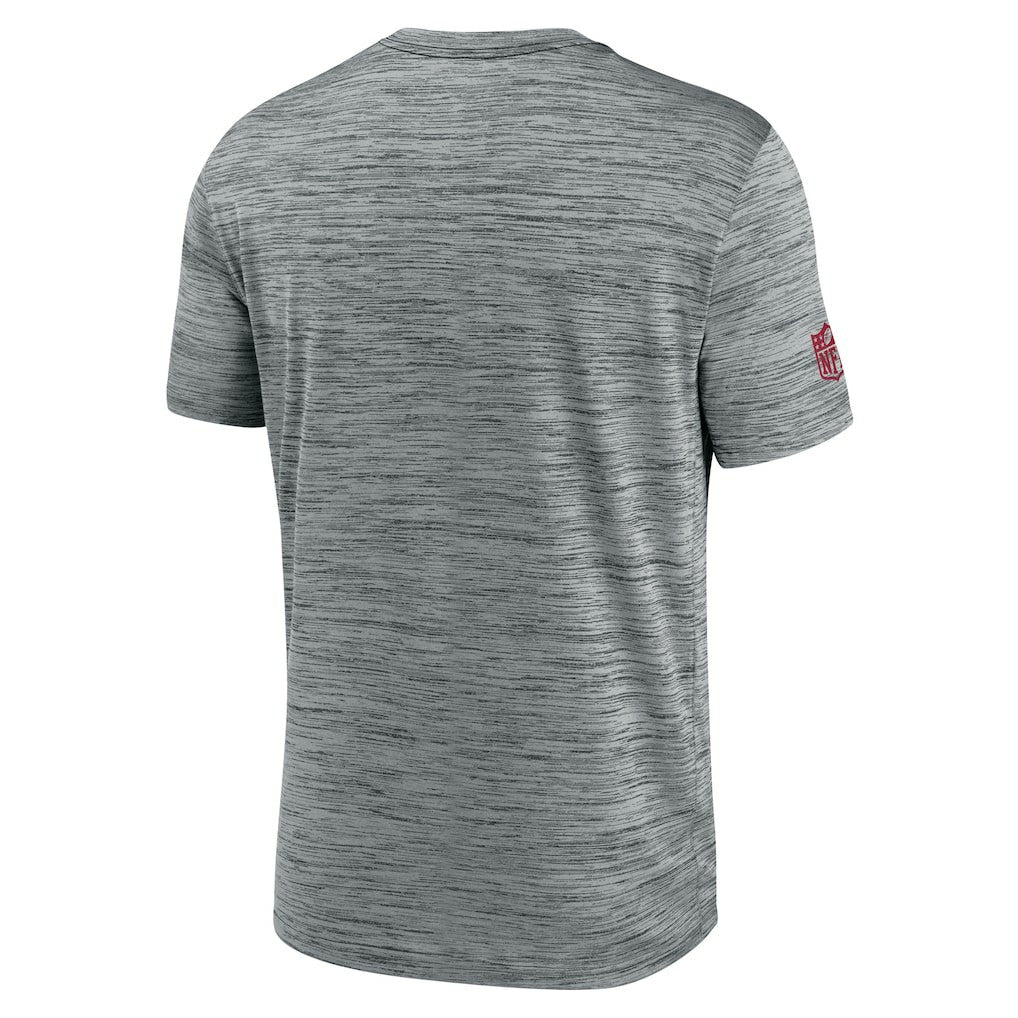 San Francisco 49ers Sideline Velocity Dri-FIT T-Shirt - Gray | Nike for Sale
