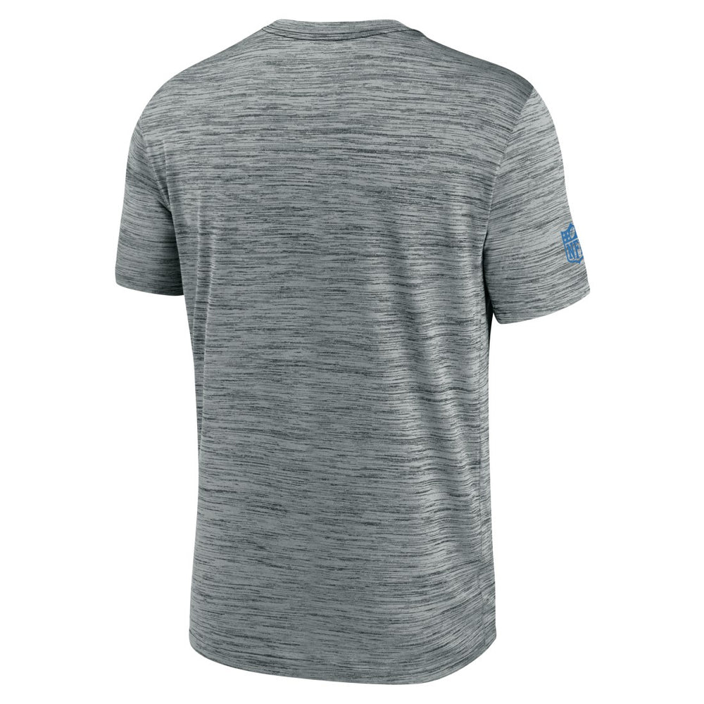 Detroit Lions Sideline Velocity Dri-FIT T-Shirt - Gray | Nike for Sale
