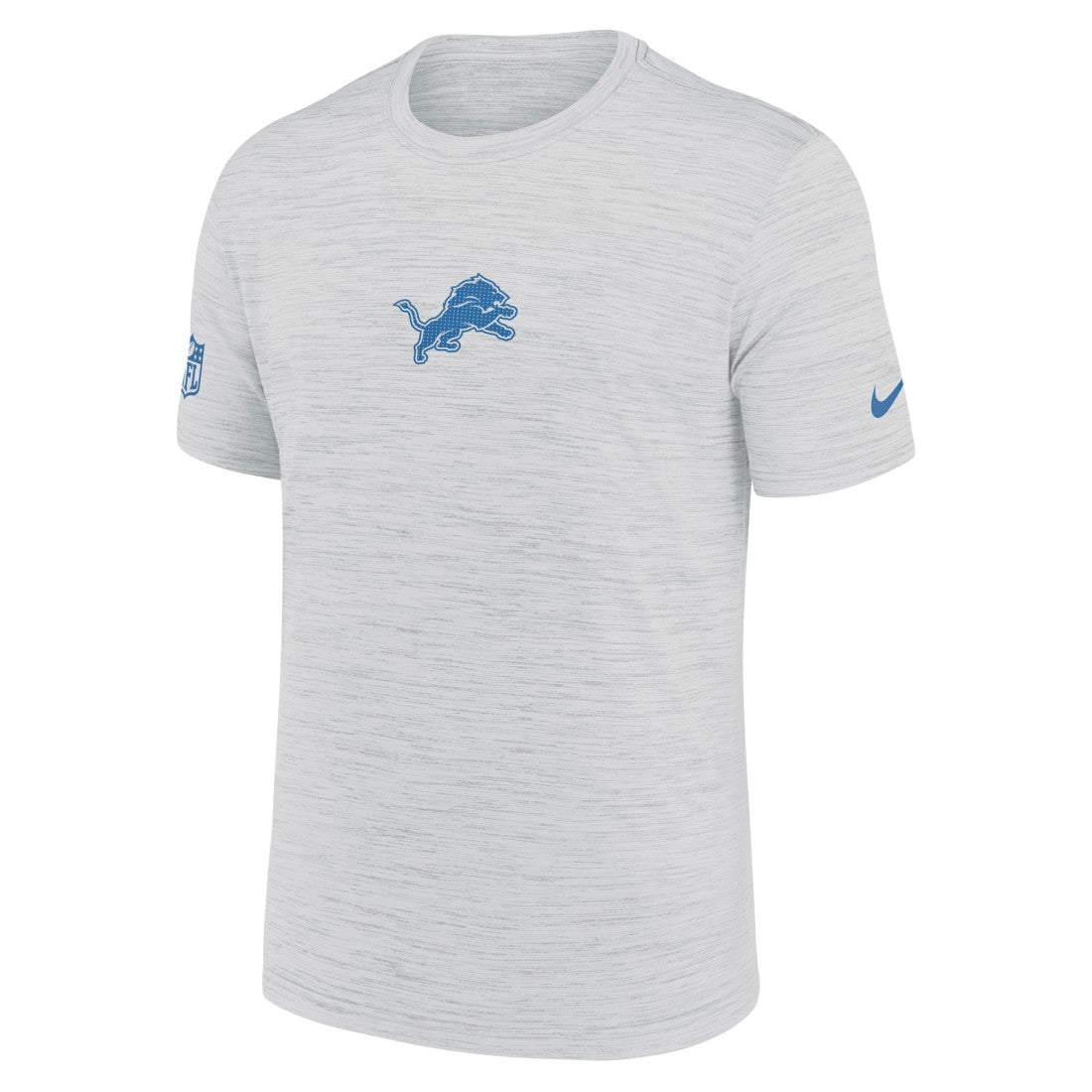 Detroit Lions Sideline Velocity Dri-FIT T-Shirt - Ash | Nike for Sale