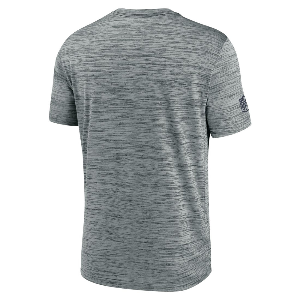 Denver Broncos Sideline Velocity Dri-FIT T-Shirt - Gray | Nike for Sale
