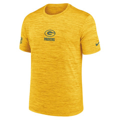 Green Bay Packers Sideline Velocity Dri-FIT T-Shirt - Gold | Nike for Sale