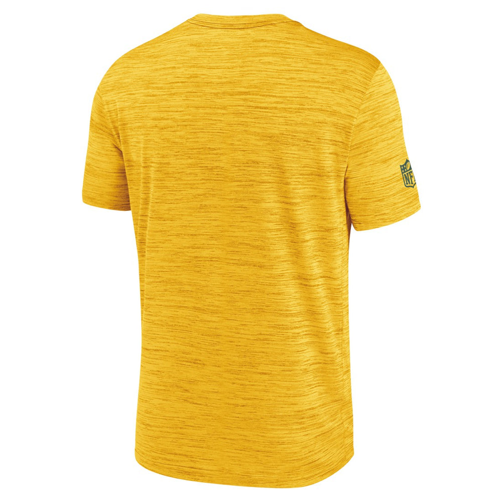 Green Bay Packers Sideline Velocity Dri-FIT T-Shirt - Gold | Nike for Sale