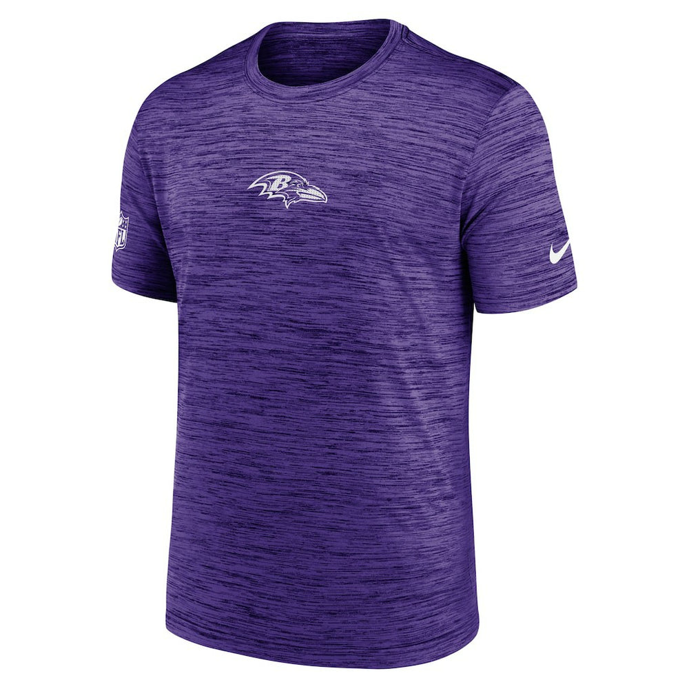 Baltimore Ravens Sideline Velocity Dri-FIT T-Shirt - Purple | Nike for Sale