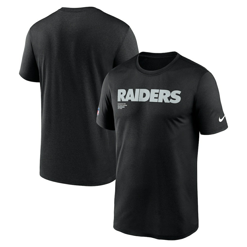 Las Vegas Raiders Sideline Legend Dri-FIT T-Shirt Black | Nike for Sale