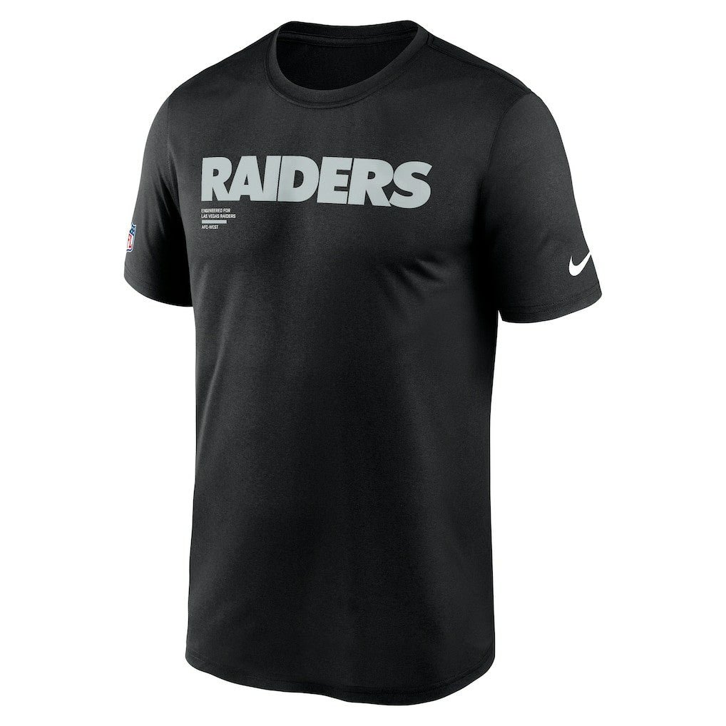 Las Vegas Raiders Sideline Legend Dri-FIT T-Shirt Black | Nike for Sale