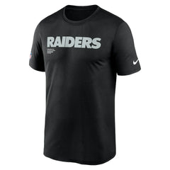 Las Vegas Raiders Sideline Legend Dri-FIT T-Shirt Black | Nike for Sale