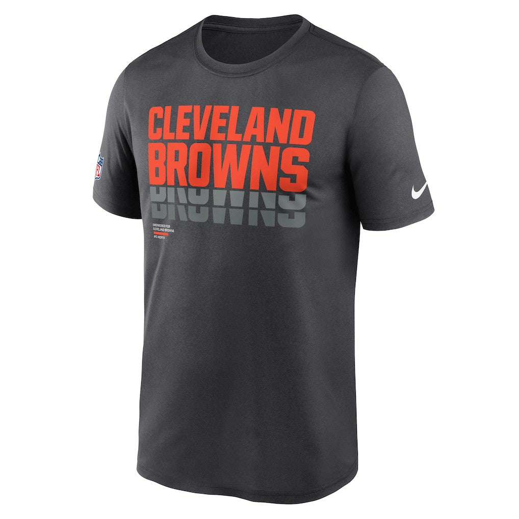 Cleveland Browns Sideline Legend Dri-FIT T-Shirt Charcoal | Nike for Sale
