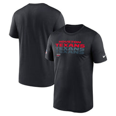 Houston Texans Sideline Legend Dri-FIT T-Shirt Navy | Nike for Sale