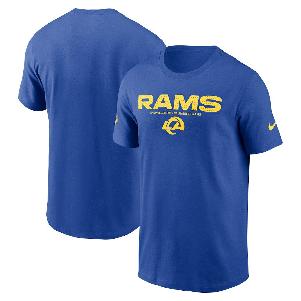 Los Angeles Rams Sideline Dri-FIT T-Shirt Royal | Nike for Sale
