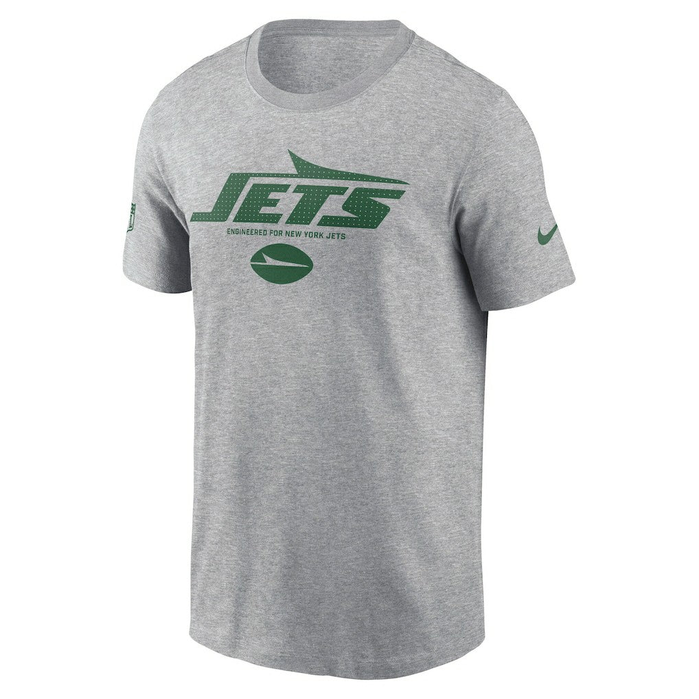 New York Jets Sideline Dri-FIT T-Shirt Heather Gray | Nike for Sale