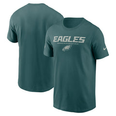 Philadelphia Eagles Sideline Dri-FIT T-Shirt Midnight Green | Nike for Sale