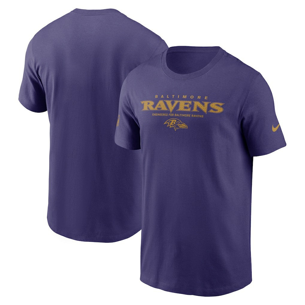 Baltimore Ravens Sideline Dri-FIT T-Shirt Purple | Nike for Sale