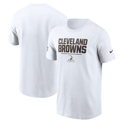 Cleveland Browns Sideline Dri-FIT T-Shirt White | Nike for Sale