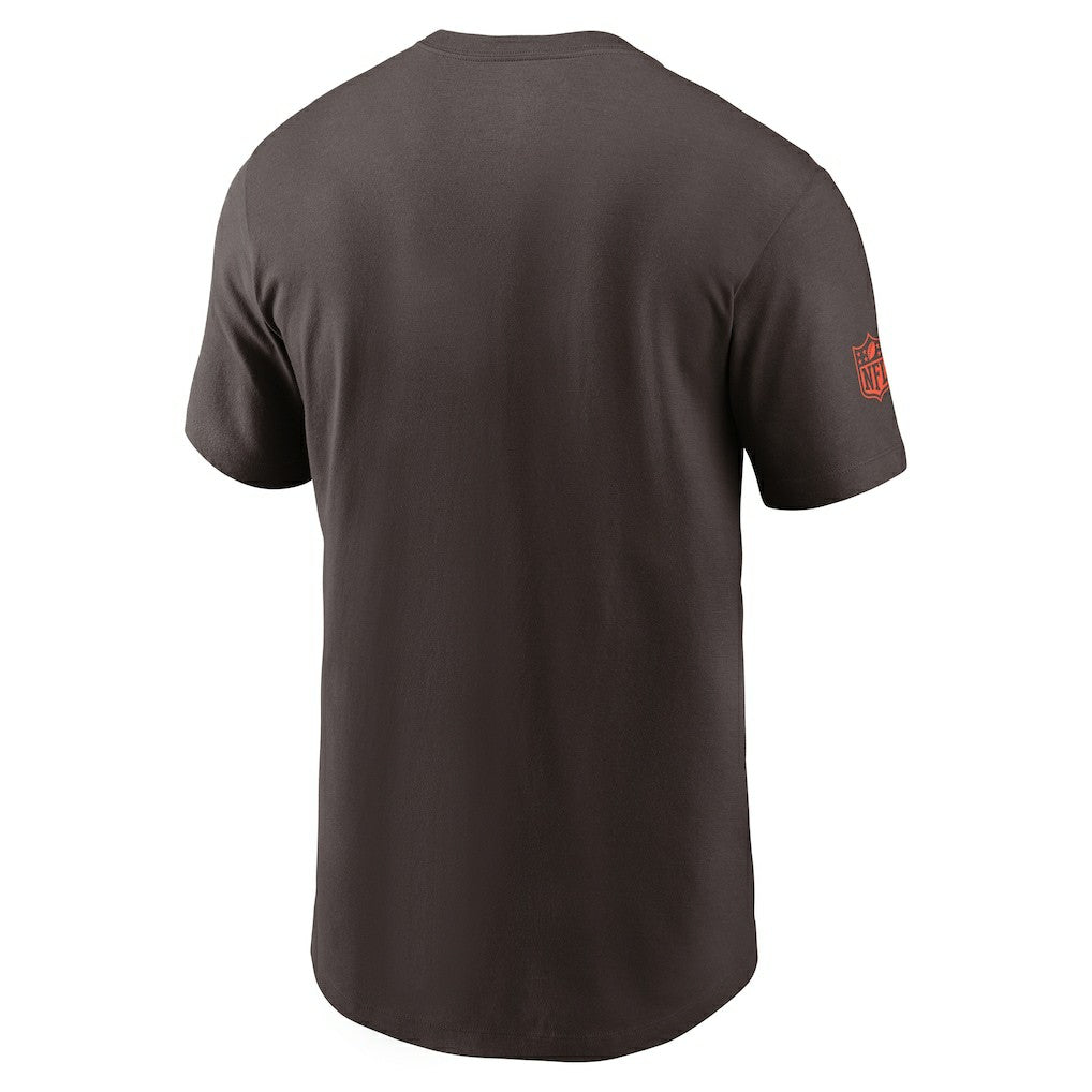 Cleveland Browns Sideline Dri-FIT T-Shirt Brown | Nike for Sale