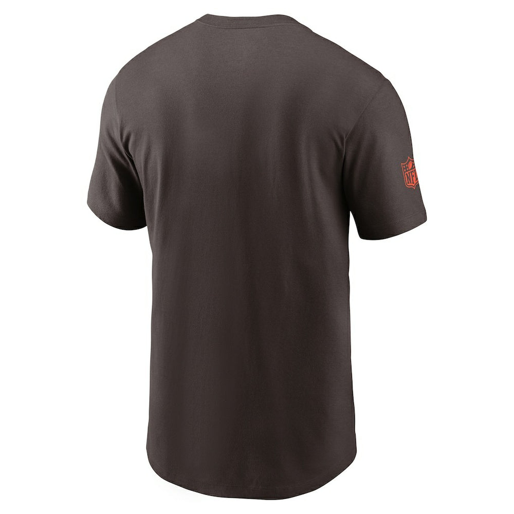 Cleveland Browns Sideline Dri-FIT T-Shirt Brown | Nike for Sale