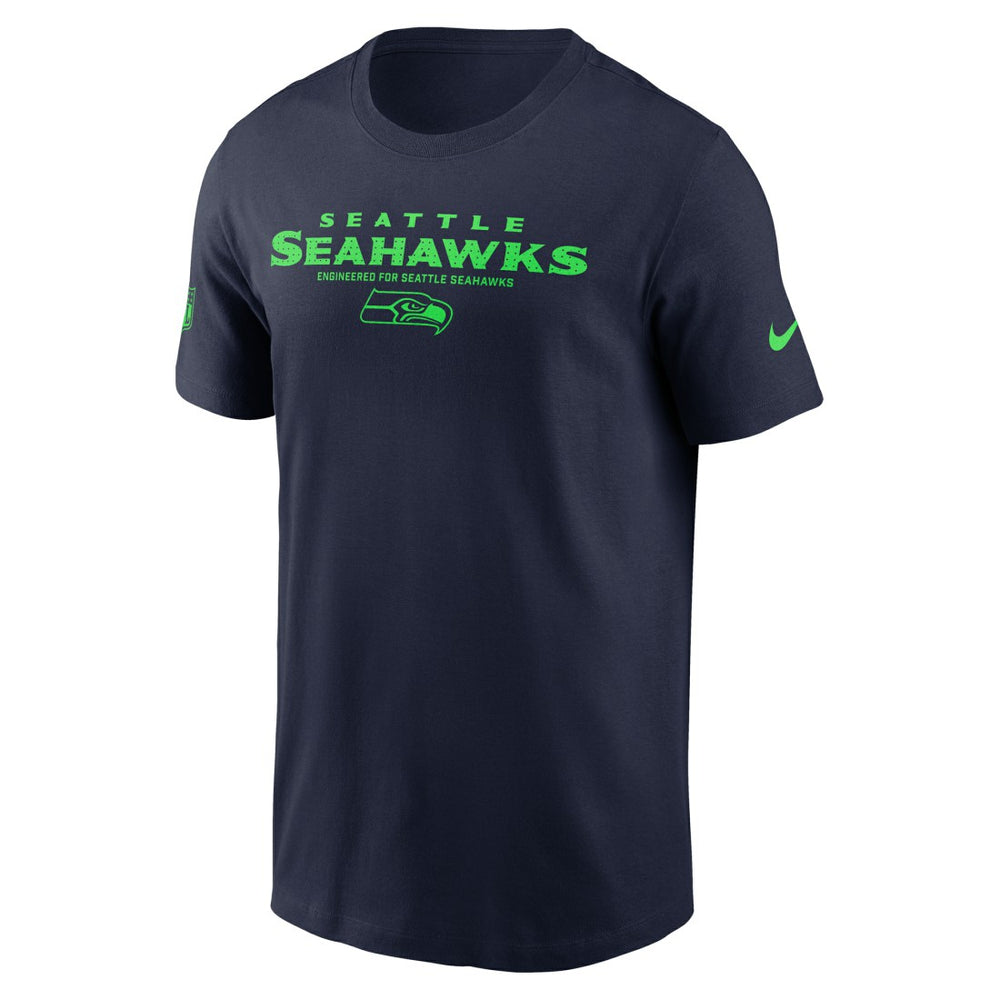 Seattle Seahawks Sideline Dri-FIT T-Shirt College Navy | Nike for Sale