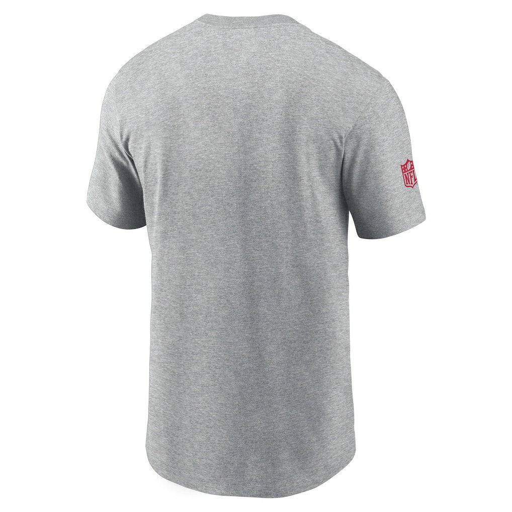 Arizona Cardinals Sideline Dri-FIT T-Shirt Heather Gray | Nike for Sale