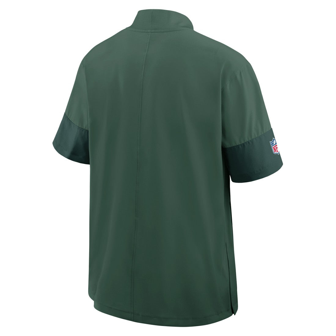 Green Bay Packers Sideline Short Sleeve Quarter-Zip Dri-FIT Coach Jacket Green | Nike for Sale