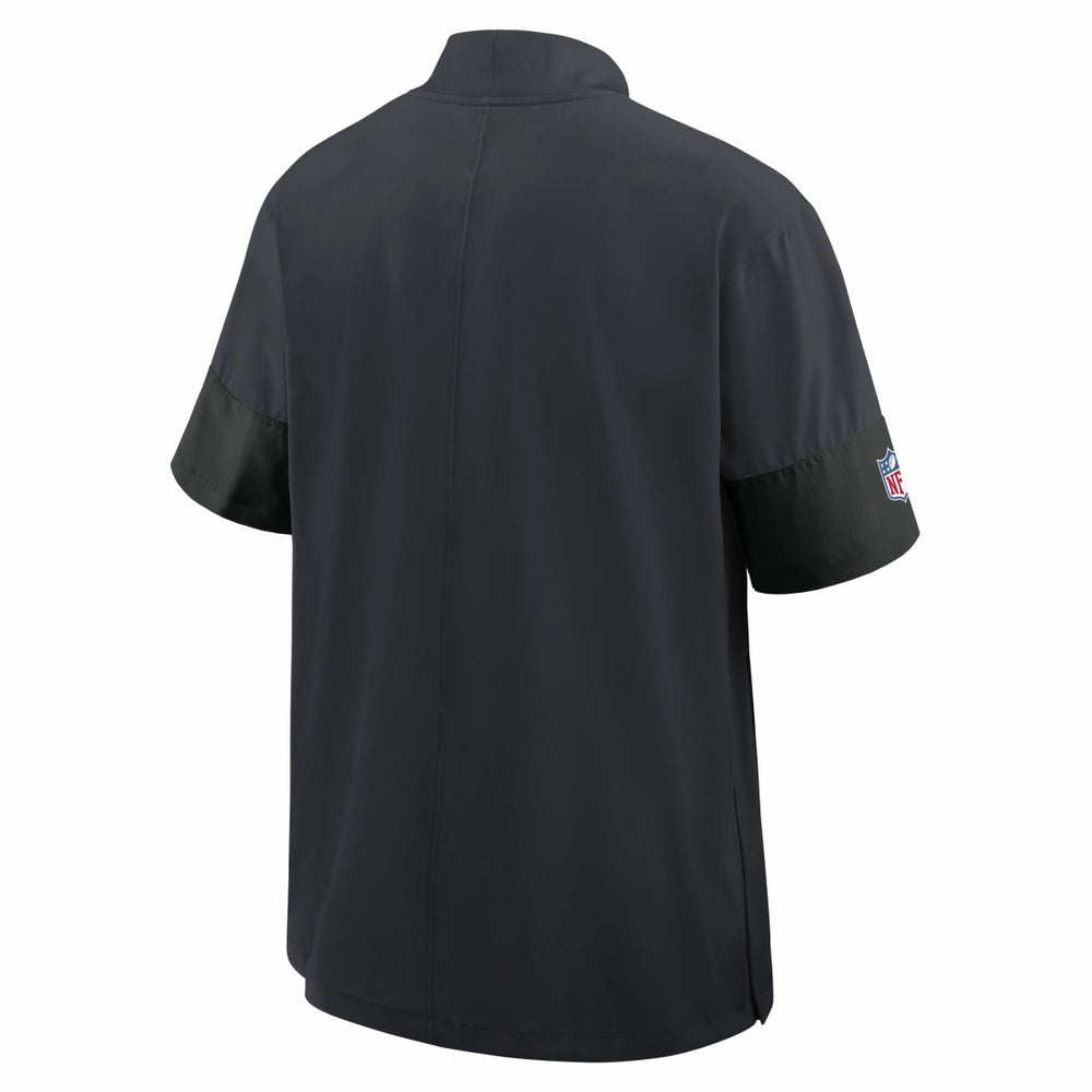 Houston Texans Sideline Short Sleeve Quarter-Zip Dri-FIT Coach Jacket Navy | Nike for Sale
