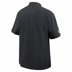Houston Texans Sideline Short Sleeve Quarter-Zip Dri-FIT Coach Jacket Navy | Nike for Sale