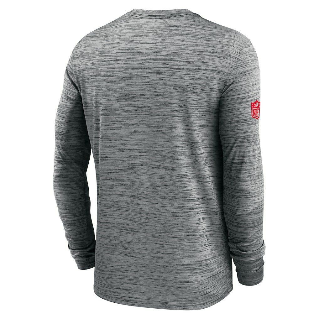 Buffalo Bills Sideline Velocity Performance Long Sleeve T-Shirt - Gray | Nike for Sale