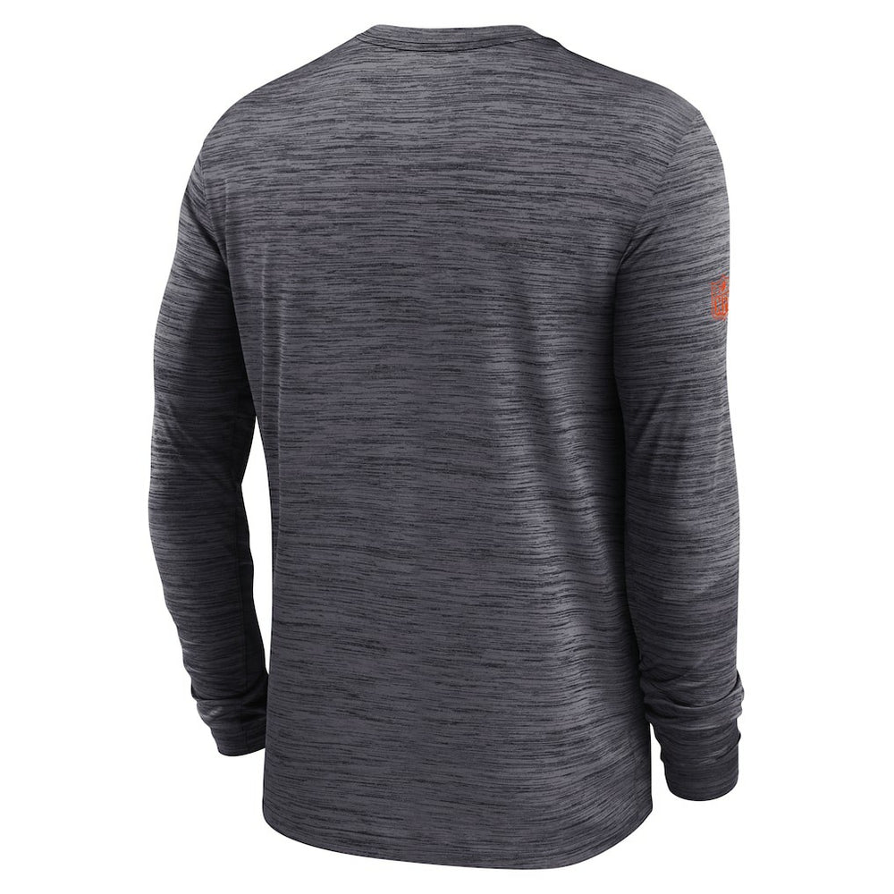 Cincinnati Bengals Sideline Velocity Performance Long Sleeve T-Shirt - Black | Nike for Sale