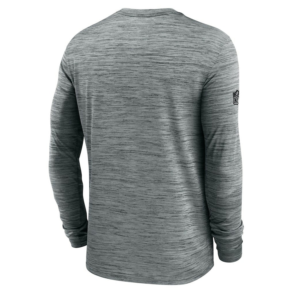 Cincinnati Bengals Sideline Velocity Performance Long Sleeve T-Shirt - Gray | Nike for Sale