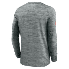 Cleveland Browns Sideline Velocity Performance Long Sleeve T-Shirt - Gray | Nike for Sale