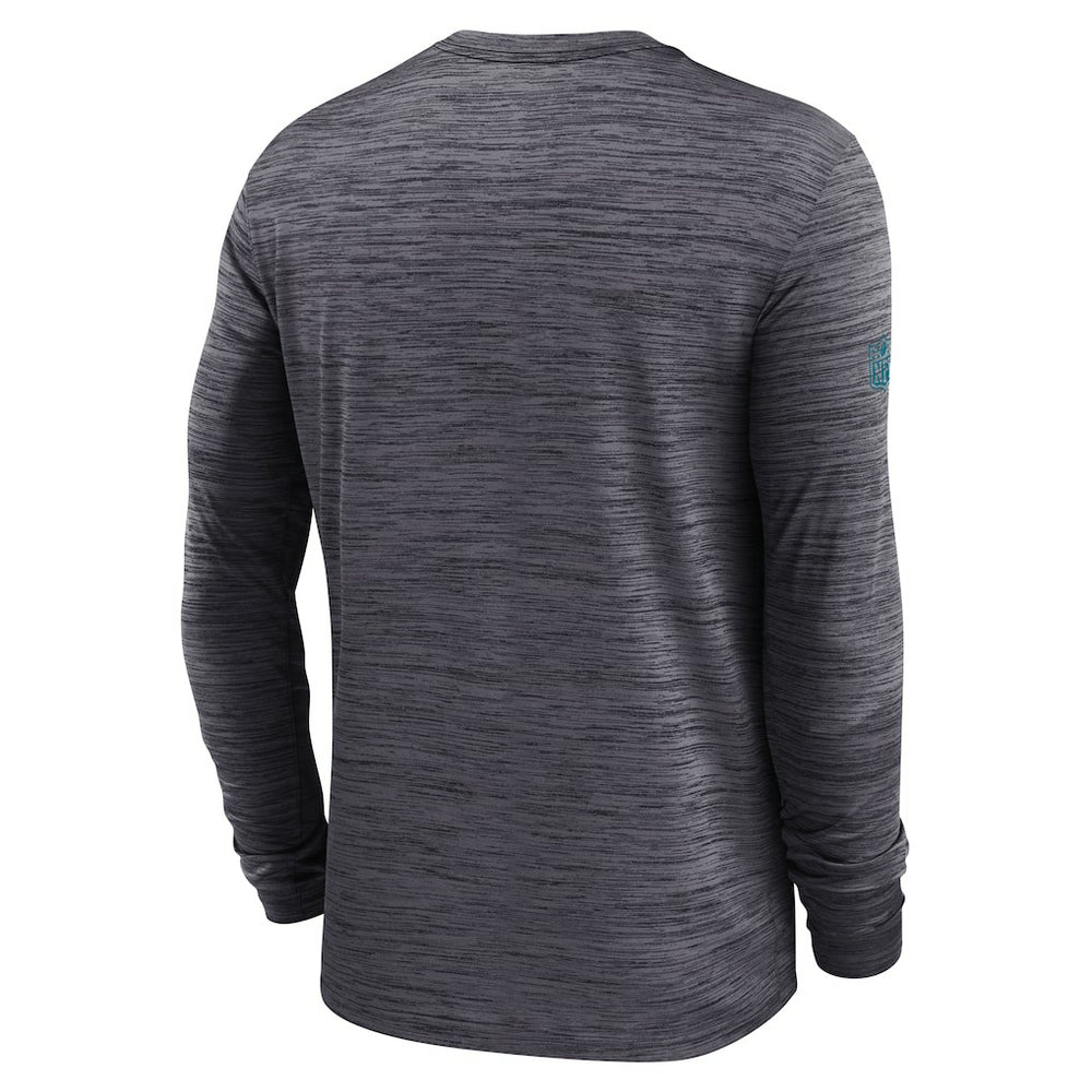 Jacksonville Jaguars Sideline Velocity Performance Long Sleeve T-Shirt - Black | Nike for Sale
