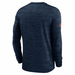 Denver Broncos Sideline Velocity Performance Long Sleeve T-Shirt - Navy | Nike for Sale