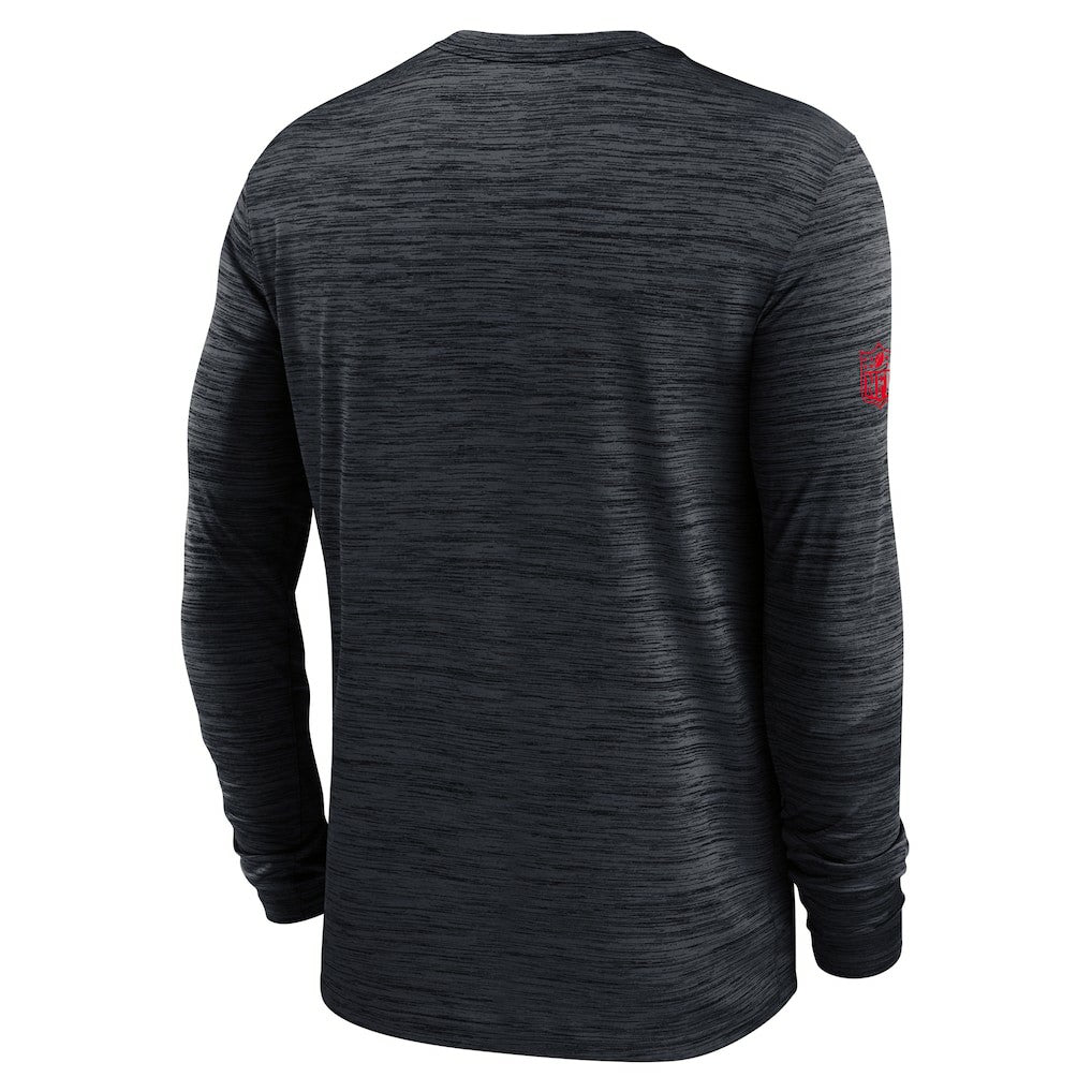 Houston Texans Sideline Velocity Performance Long Sleeve T-Shirt - Navy | Nike for Sale