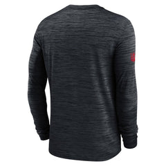 Houston Texans Sideline Velocity Performance Long Sleeve T-Shirt - Navy | Nike for Sale