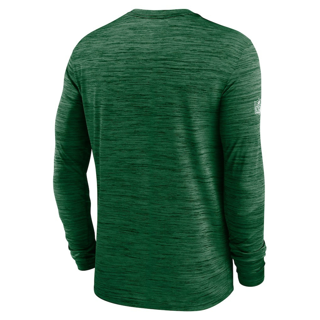 New York Jets Sideline Velocity Performance Long Sleeve T-Shirt - Green | Nike for Sale