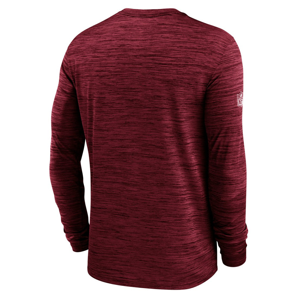 Tampa Bay Buccaneers Sideline Velocity Performance Long Sleeve T-Shirt - Red | Nike for Sale