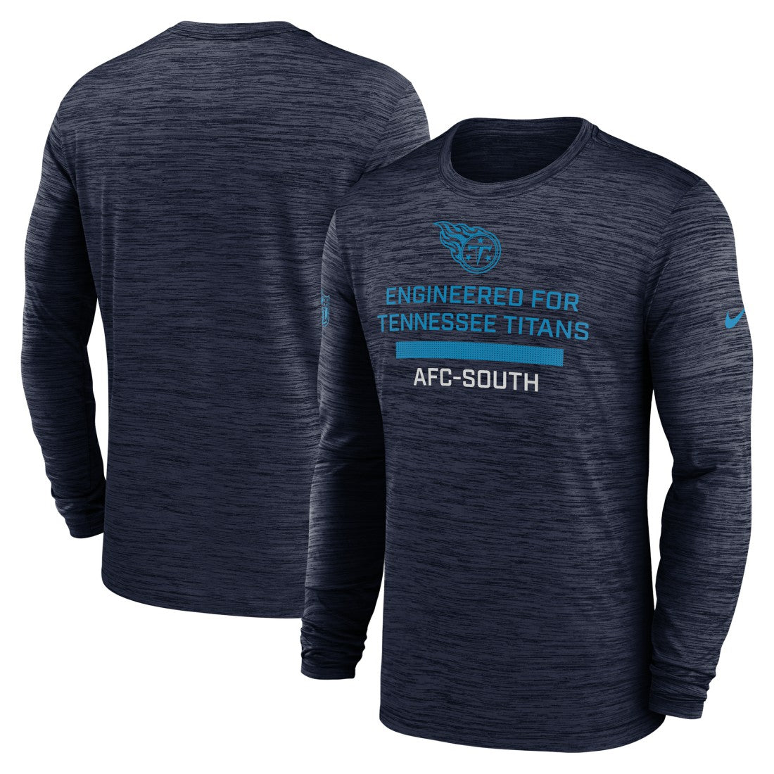 Tennessee Titans Sideline Velocity Performance Long Sleeve T-Shirt - Navy | Nike for Sale