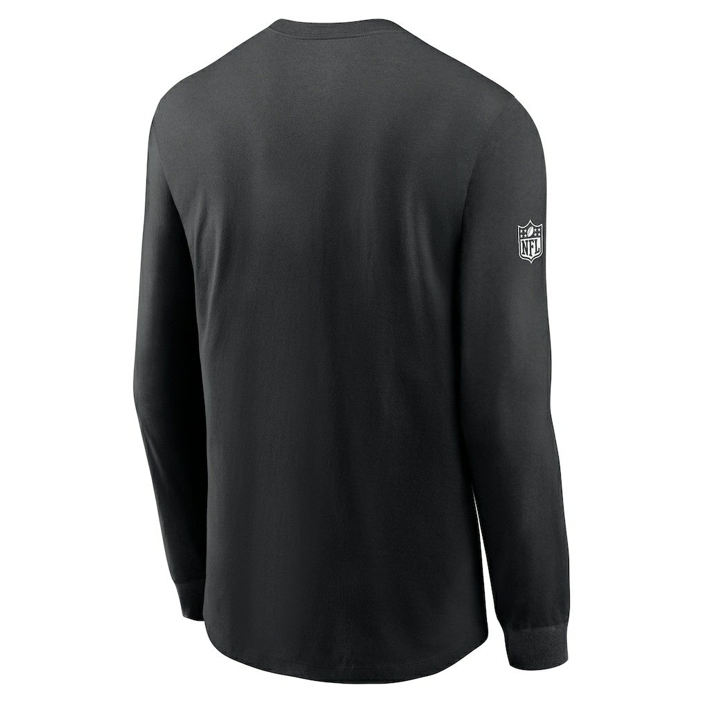 Atlanta Falcons Sideline Dri-FIT Long Sleeve T-Shirt Black | Nike for Sale