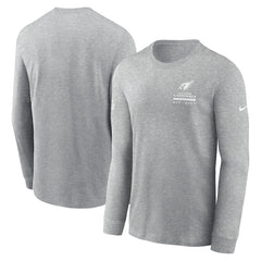 Arizona Cardinals Sideline Dri-FIT Long Sleeve T-Shirt Heather Gray | Nike for Sale
