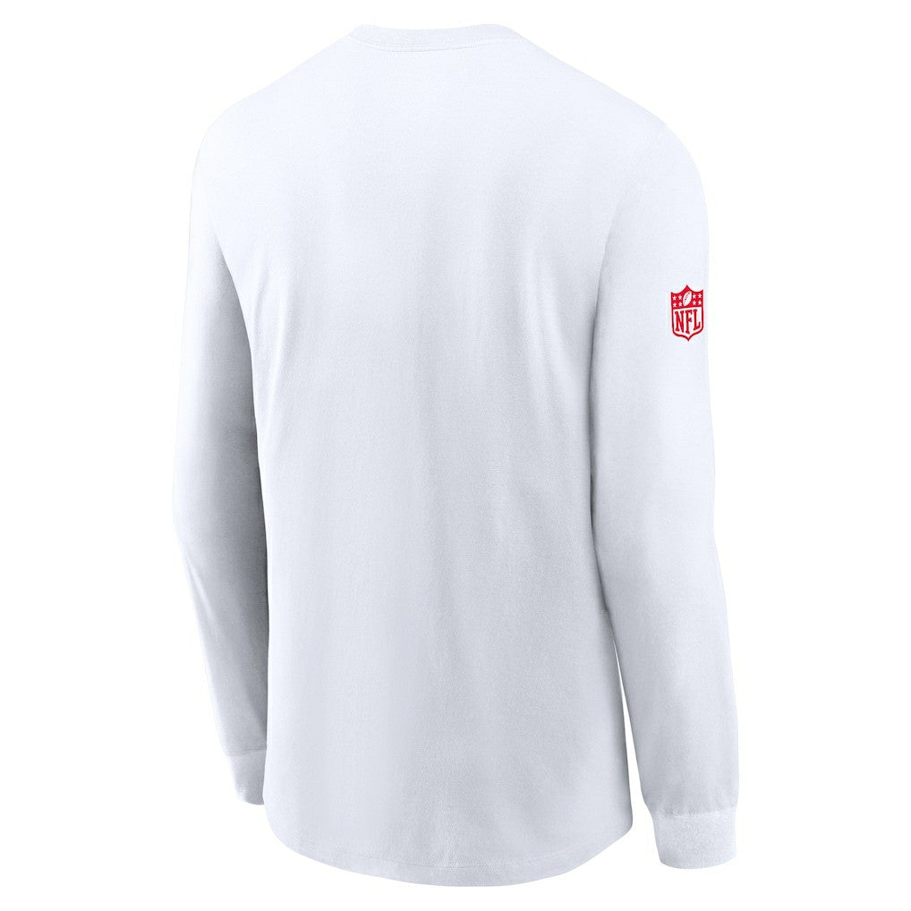 Houston Texans Sideline Dri-FIT Long Sleeve T-Shirt White | Nike for Sale