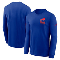 Buffalo Bills Sideline Dri-FIT Long Sleeve T-Shirt Royal | Nike for Sale