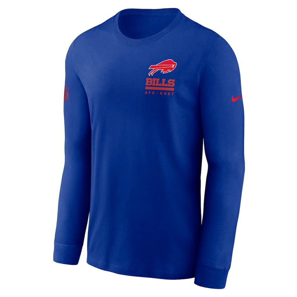 Buffalo Bills Sideline Dri-FIT Long Sleeve T-Shirt Royal | Nike for Sale