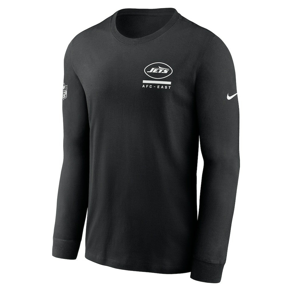 New York Jets Sideline Dri-FIT Long Sleeve T-Shirt Black | Nike for Sale