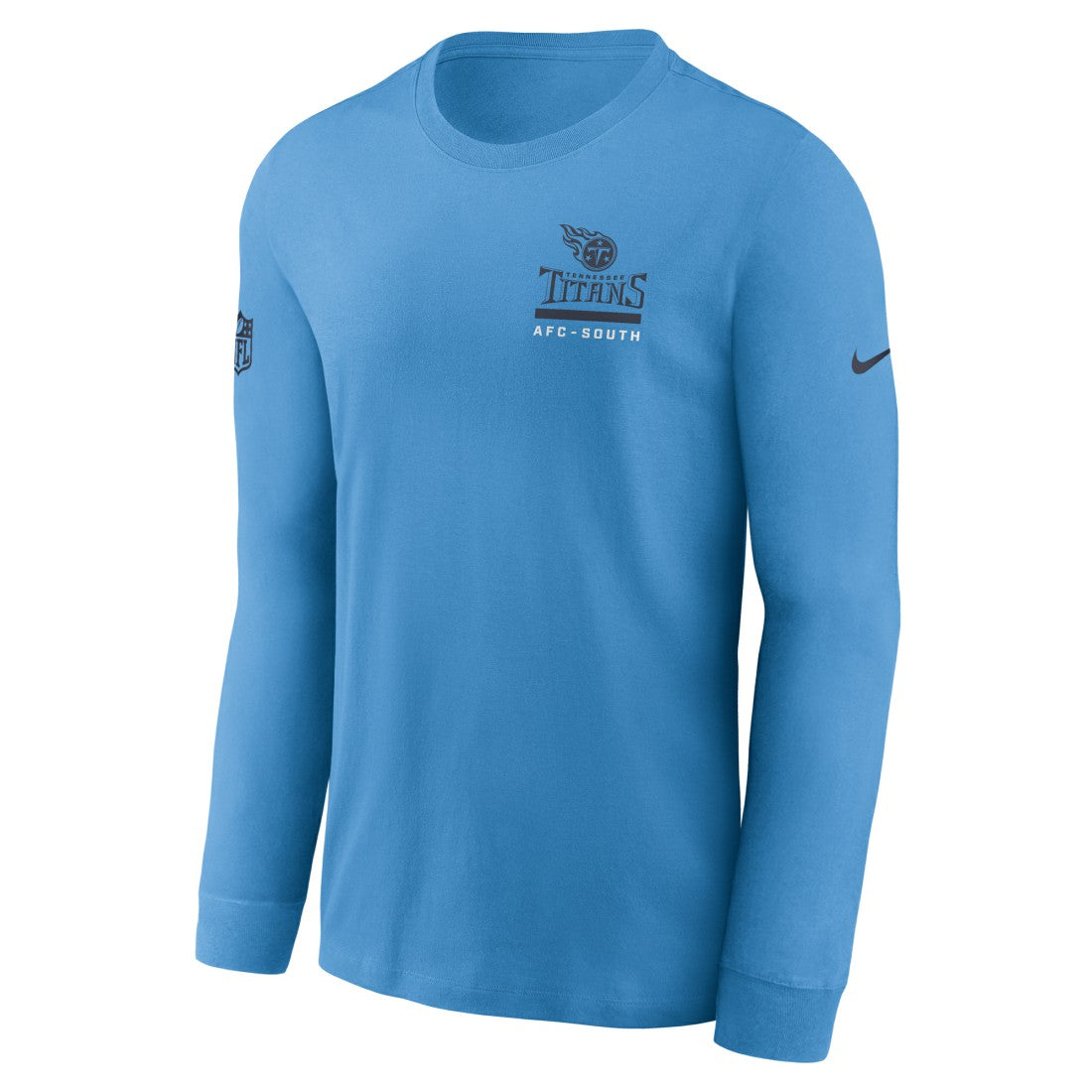 Tennessee Titans Sideline Dri-FIT Long Sleeve T-Shirt Light Blue | Nike for Sale