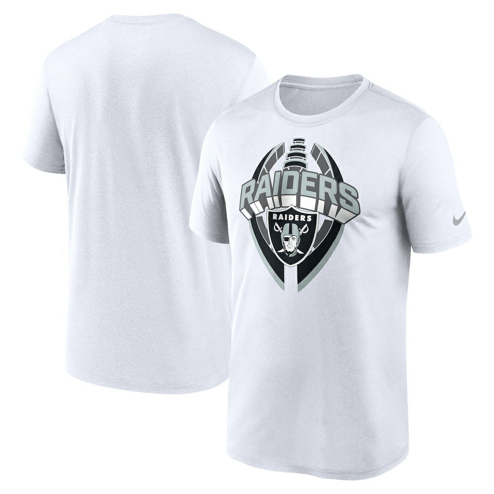 Las Vegas Raiders Legend Icon Performance T-Shirt White | Nike for Sale