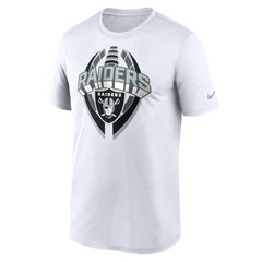 Las Vegas Raiders Legend Icon Performance T-Shirt White | Nike for Sale